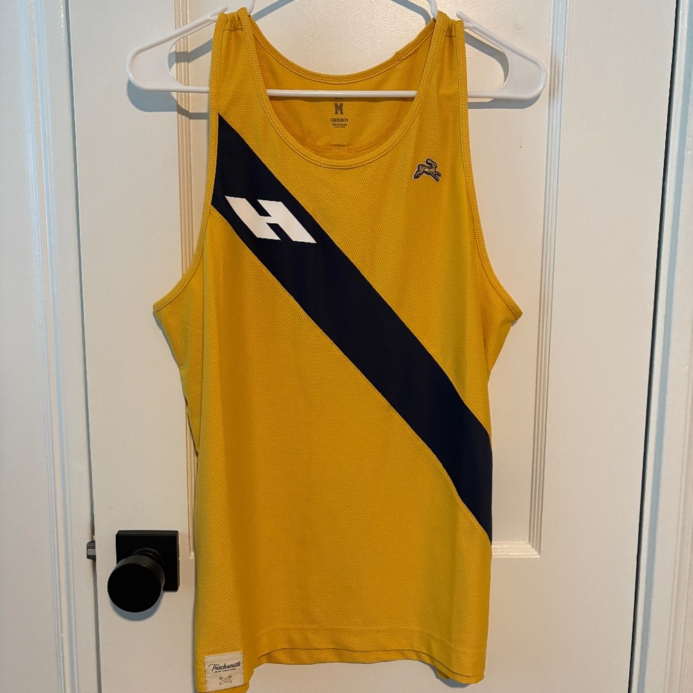 Tracksmith Hare AC 2024 member singlet sz med